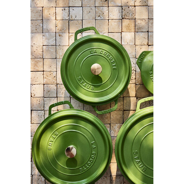5.5 qt, Round, Dutch Oven, Pistachio,,large