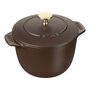 1.5 qt, Petite French Oven, Matte Espresso,,large