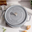 9 qt, Round, Dutch Oven, Graphite Grey,,large preview