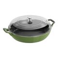 3.5 qt, Braiser With Glass Lid, Pistachio,,large