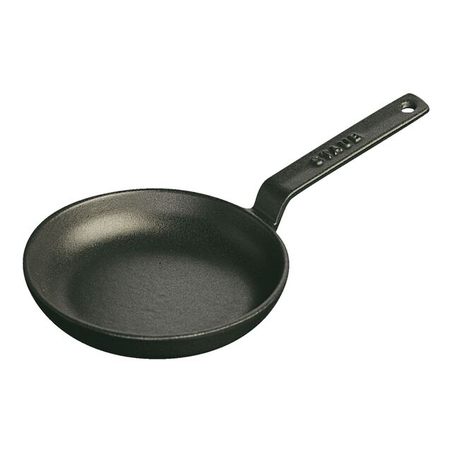 4.5-inch, Mini Frying Pan, Matte Black,,large