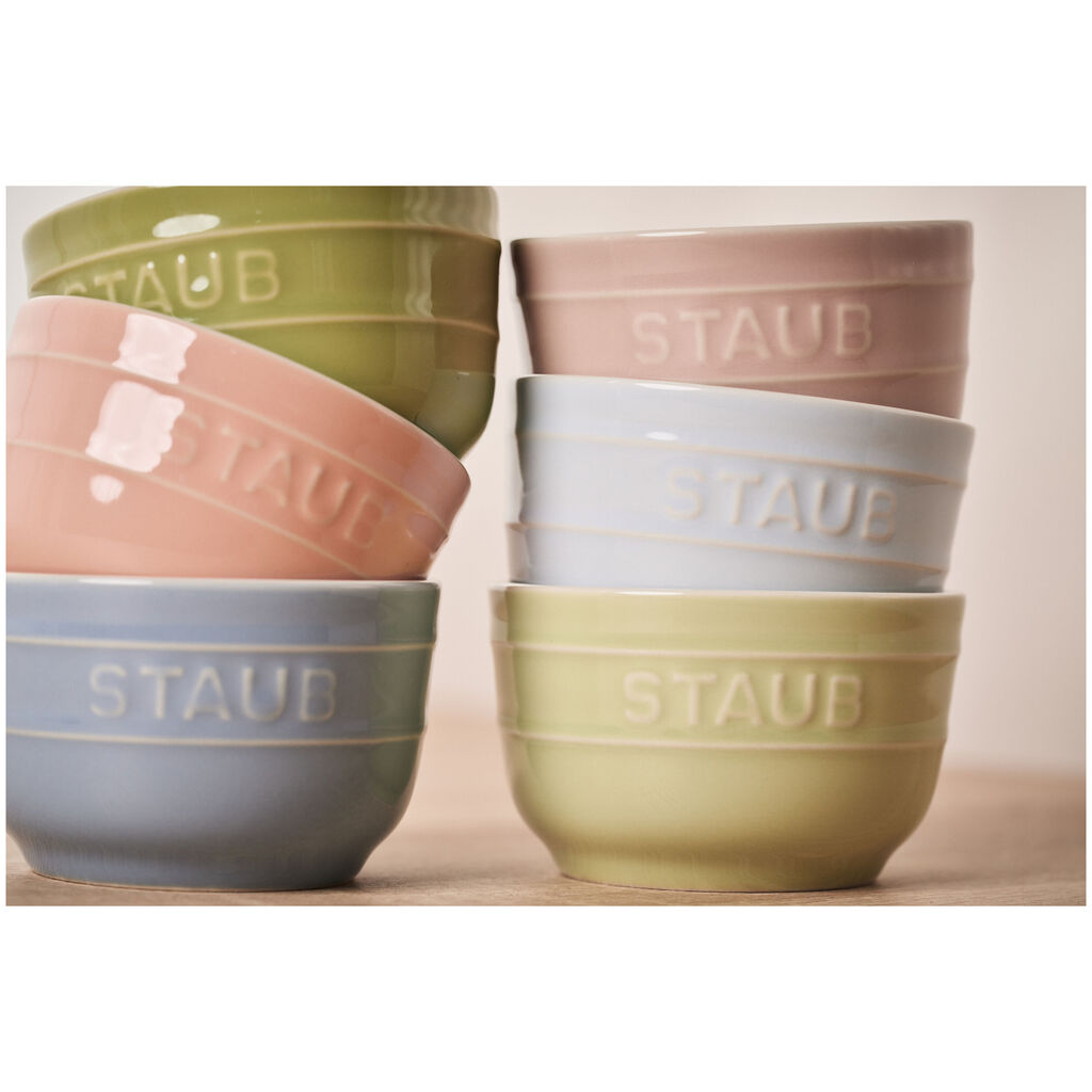 4-inch / 6-pc, Prep Bowl Set Macaron, Mixed Colors,,large