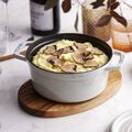 4 qt, Round, Dutch Oven, White Truffle,,large
