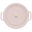 7 qt, Round, Dutch Oven, Peony Pink,,large preview