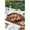 13-inch, Double Handle Fry Pan, Cherry,,large