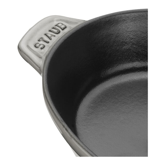 9-inch, Oval, Covered Baking Dish With Lid, Graphite Grey,,large