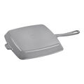 12-inch, Cast Iron, Square, Grill Pan, Graphite Grey,,large