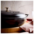 3.5 qt, Braiser, Matte Black,,large