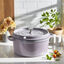 7 qt, Round, Dutch Oven, Lilac,,large preview