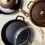 3.5 qt, Braiser With Glass Lid, Matte Espresso,,large preview
