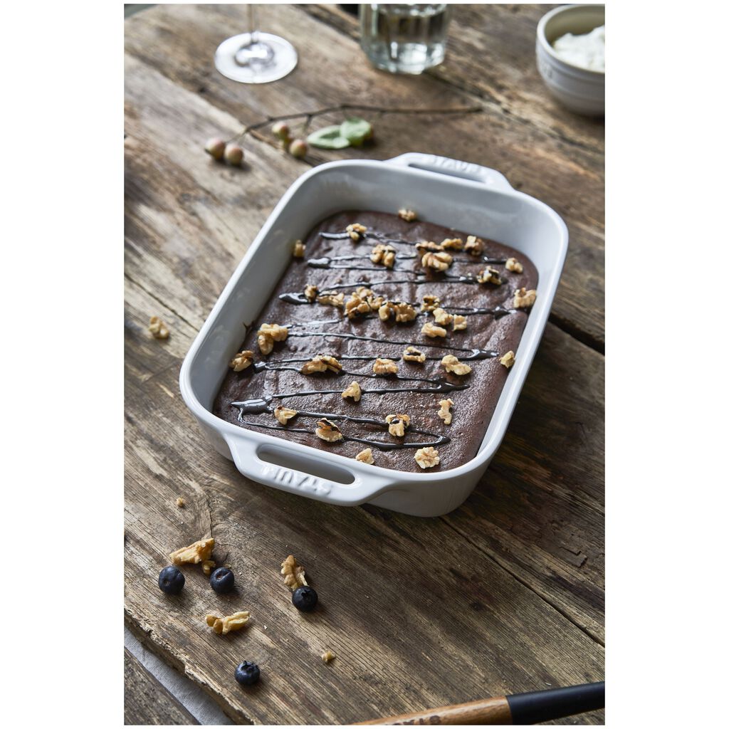 2-pc, Rectangular Baking Dish Set, White,,large