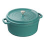 4 qt, Round, Dutch Oven, French Blue,,large