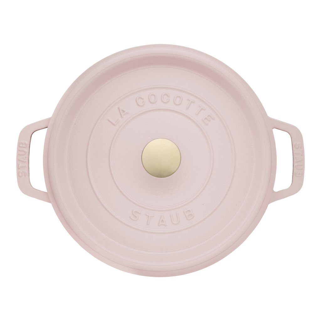 4 qt, Round, Cocotte, Peony Pink - Factory Second,,large