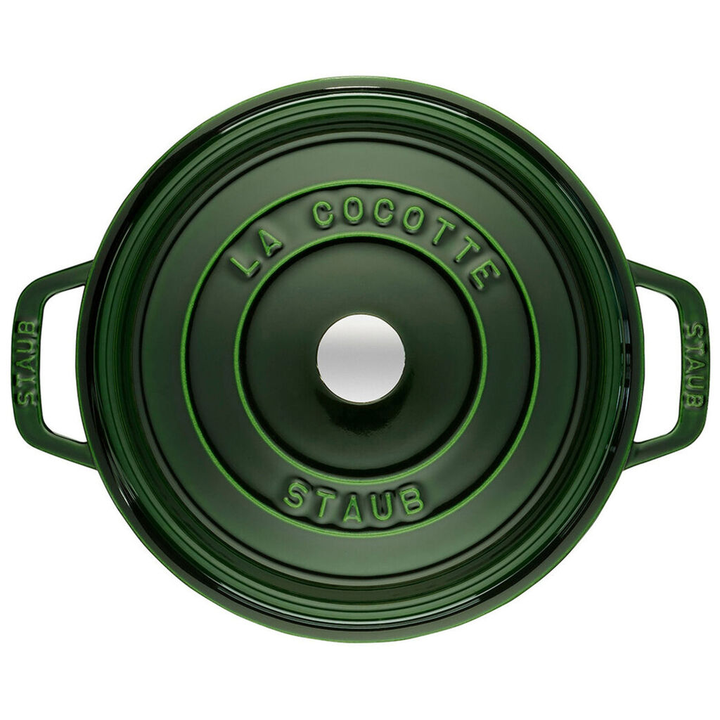7 qt, Round, Dutch Oven, Basil - Factory Second,,large