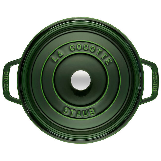 5.5 qt, Round, Dutch Oven, Basil,,large