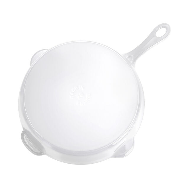11-inch, Traditional Deep Skillet, Pure White,,large