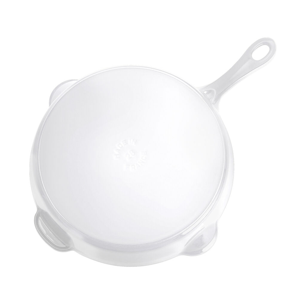 11-inch, Traditional Deep Skillet, Pure White,,large