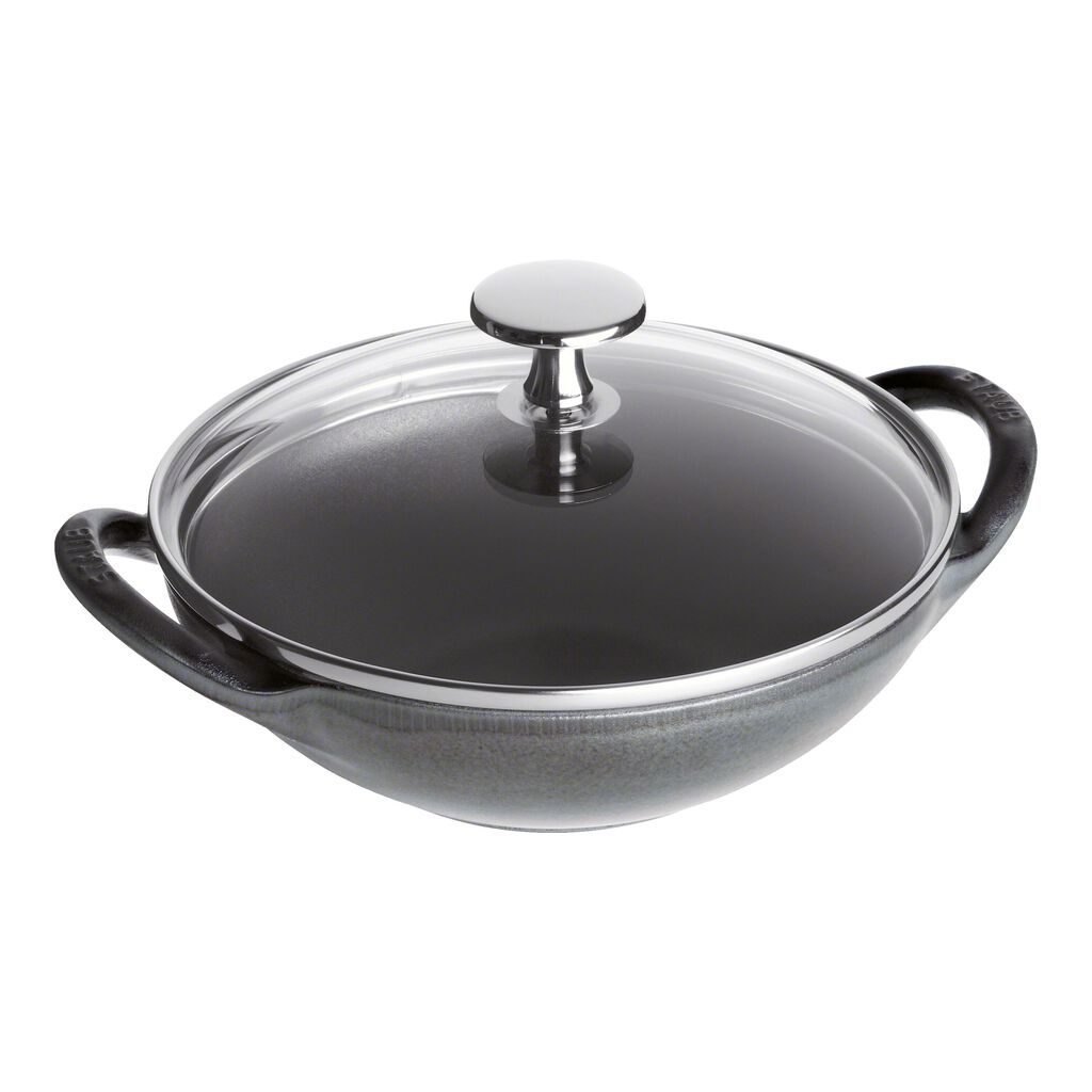 6.5-inch, Baby Wok, Graphite Grey,,large