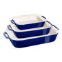 3-pc, Macaron Baking Dish Set, Mixed Colors,,large