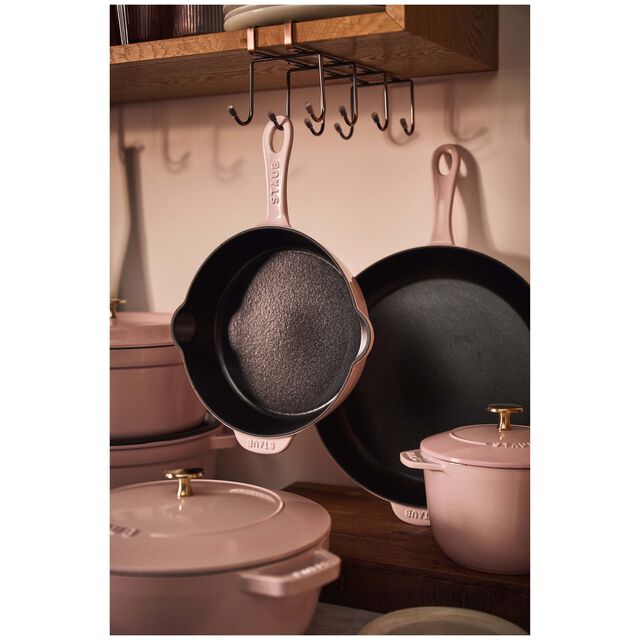 11-inch, Traditional Deep Skillet, Peony Pink,,large