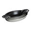 8.25 inch, Oval, Gratin Baking Dish, Graphite Grey,,large preview