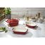 4-pc, Mixed Baking Dish Set, Cherry,,large preview
