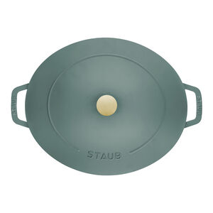 6 qt, Wide Oval French Oven, Eucalyptus