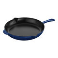 12-inch, Fry Pan, Dark Blue,,large