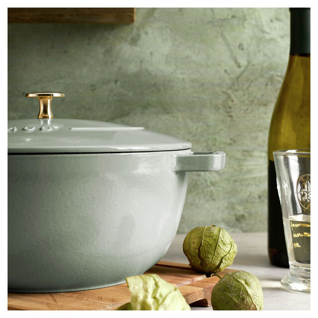 5 qt, Essential French Oven, Eucalyptus,,large