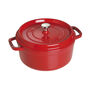 5.5 qt, Round, Dutch Oven, Cherry - Factory Second,,large
