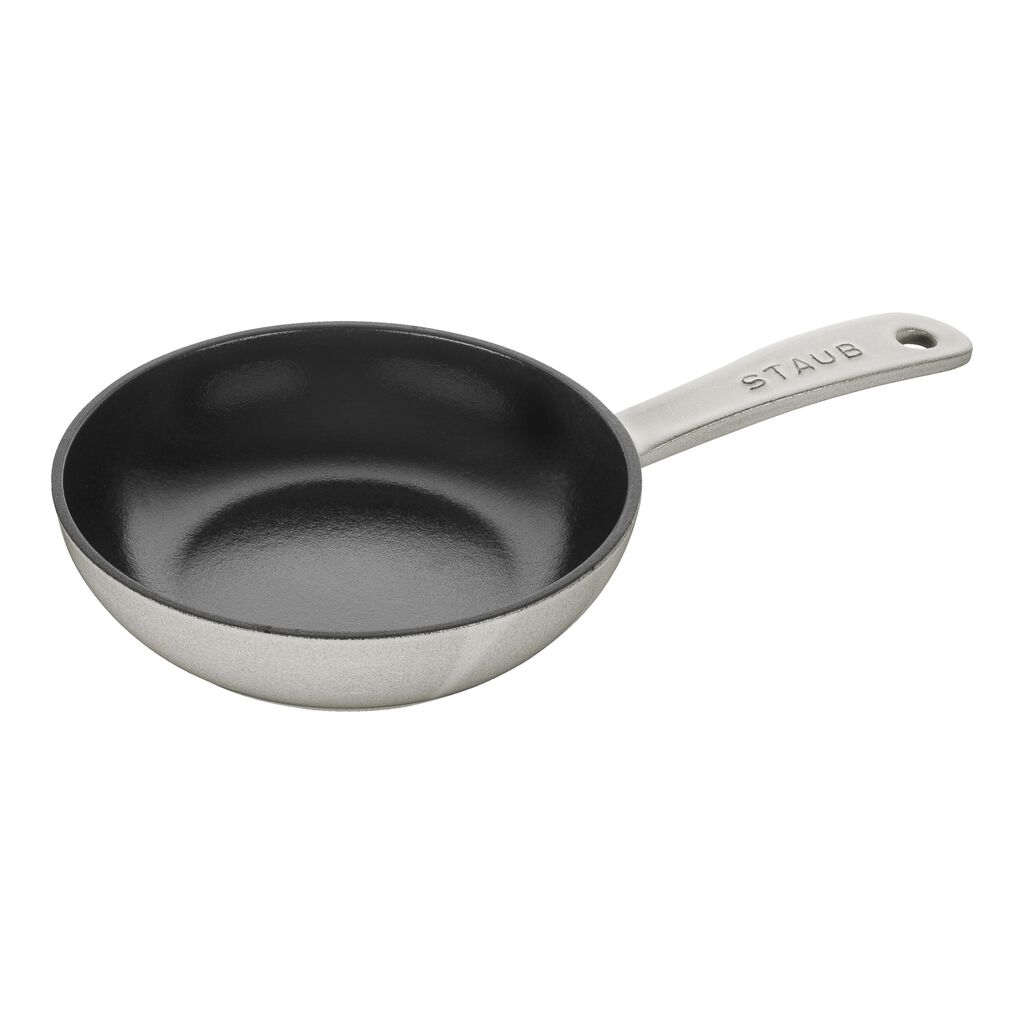 6.5-inch, Petite Frying Pan, White Truffle,,large