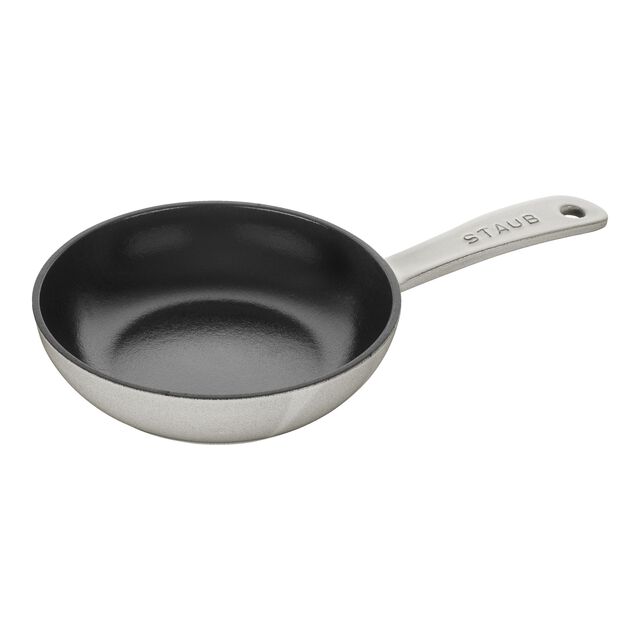 6.5-inch, Petite Frying Pan, White Truffle,,large