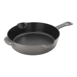 8.5-inch, Traditional Deep Skillet, Graphite Grey