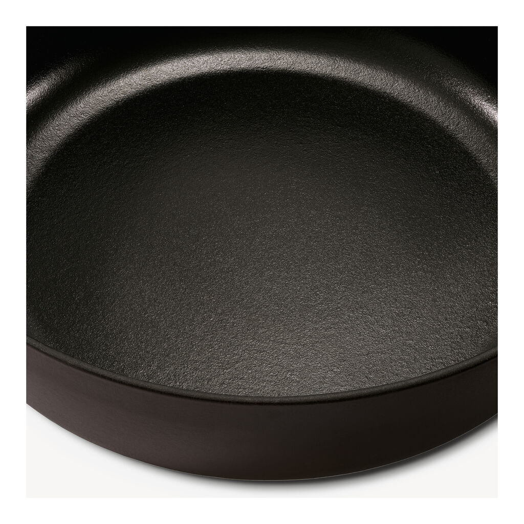 3.5 qt, Braiser With Glass Lid, Matte Espresso,,large
