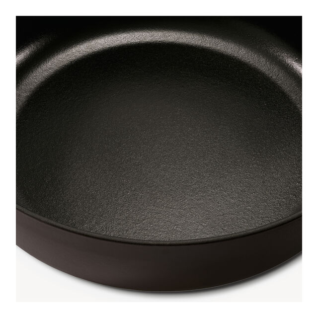 3.5 qt, Braiser With Glass Lid, Matte Espresso,,large