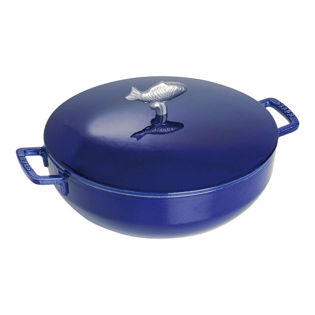5 qt, Bouillabaisse Pot, Dark Blue,,large
