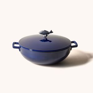 5 qt, Bouillabaisse Pot, Dark Blue