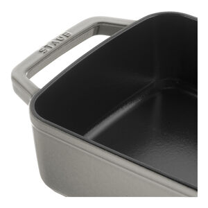 12-x 8-inch, Rectangular, Roasting Pan, Graphite Grey