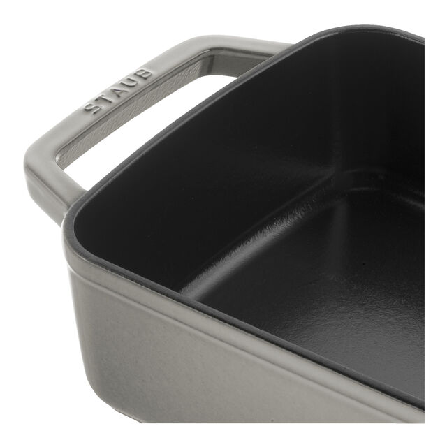 12-x 8-inch, Rectangular, Roasting Pan, Graphite Grey,,large