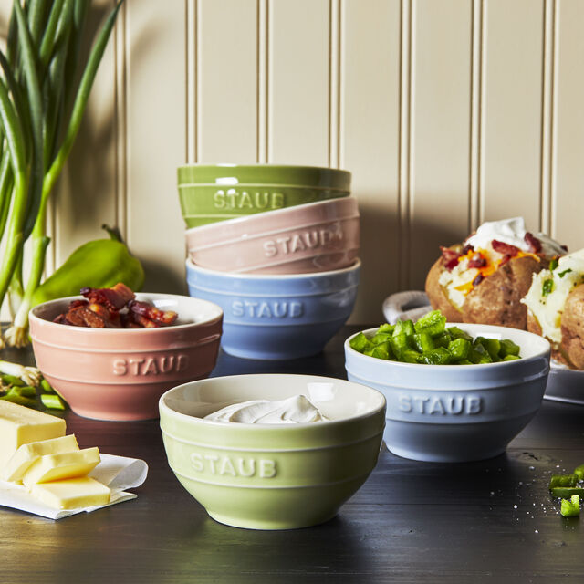 12-pc, Mini Cocotte and Bowl Set, Mixed Colors,,large