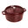 7 qt, Round, Dutch Oven, Grenadine - Factory Second,,large preview