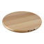 9-inch, Round, Magnetic Wood Trivet, Brown,,large preview