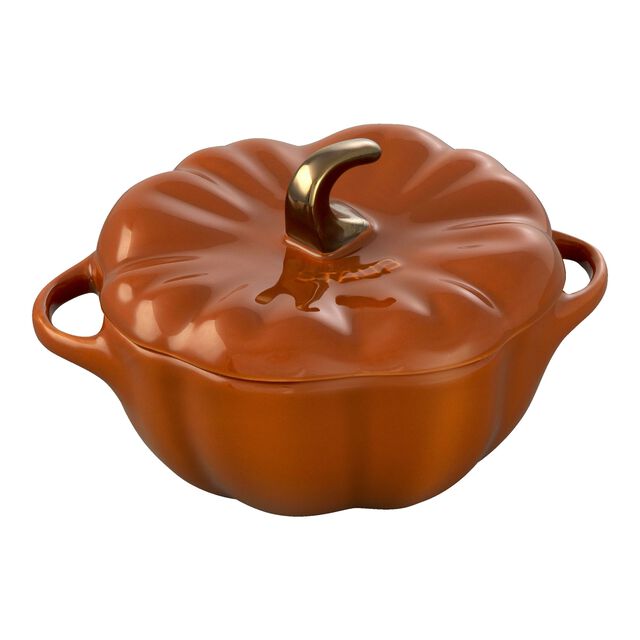 0.75 qt, Pumpkin, Petite Dutch Oven, Burnt Orange,,large