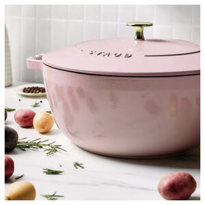 5 qt, Essential French Oven, Peony Pink