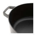 6 qt, Wide Oval French Oven, Graphite Grey,,large