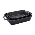 5-pc, Mixed Baking Dish Set, Matte Black,,large