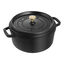 2.75 qt, Round, Dutch Oven, Matte Black,,large preview