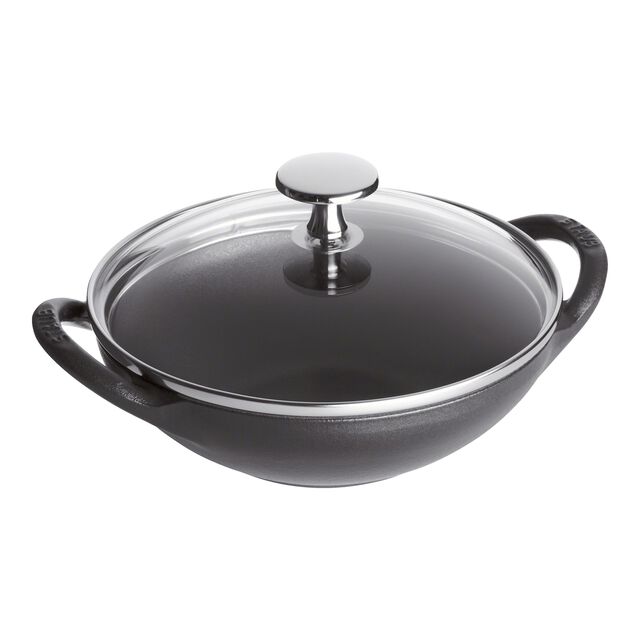 6.5-inch, Baby Wok, Matte Black,,large