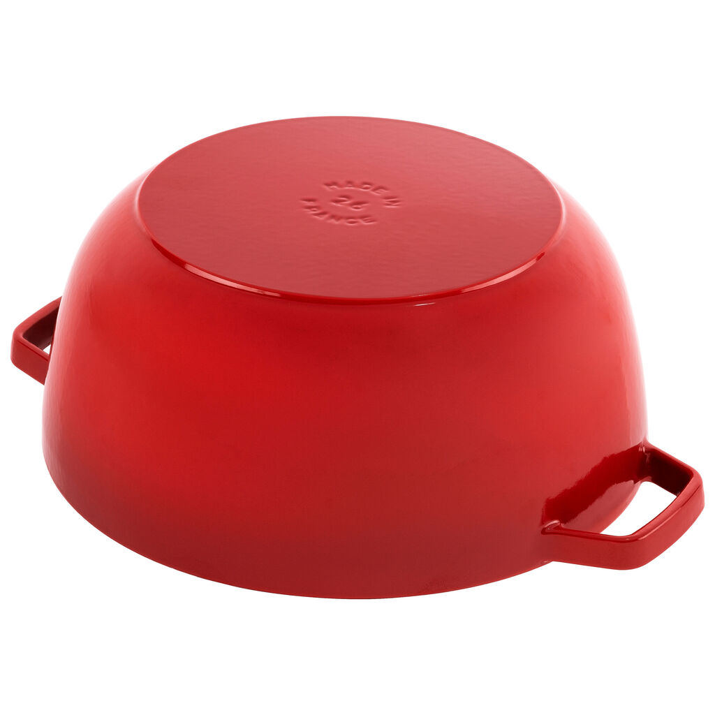 3.75 qt, Essential French Oven with Modern Horse Lid, Cherry - Factory Second,,large