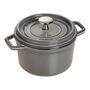 0.75 qt, Round, Dutch Oven, Matte Black,,large